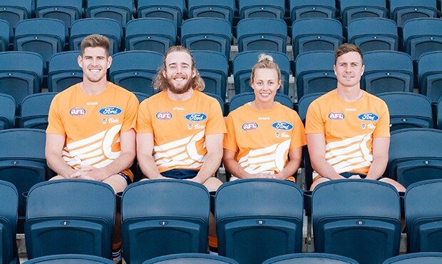 GMHBA Stadium will turn orange this Friday night, as the Geelong Cats raise awareness of the Just Think campaign.